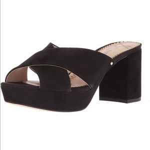 Sam Edelman Women's Jayne Heeled Sandal Black